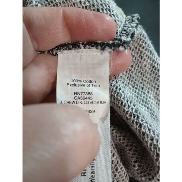 Madewell Sweater Ladies Medium Black Short Sleeve Round‎ Neck Embellished - Picture 7 of 8